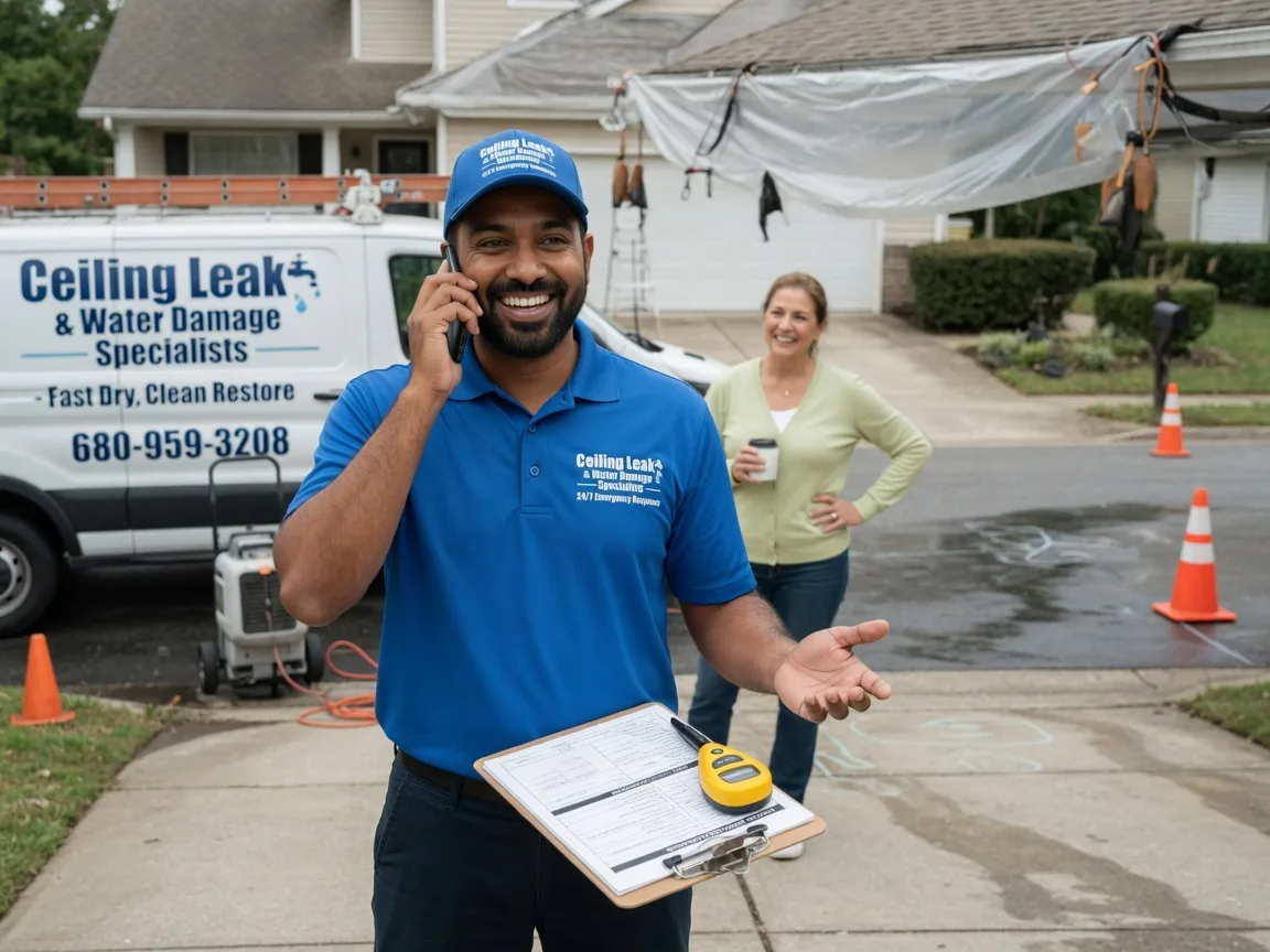 Ceiling Leak Cleanup Hughesville, PA FAQs